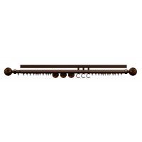 Versailles' 1in Multipole® Ball Rod Set (86in - 144in)   565785749